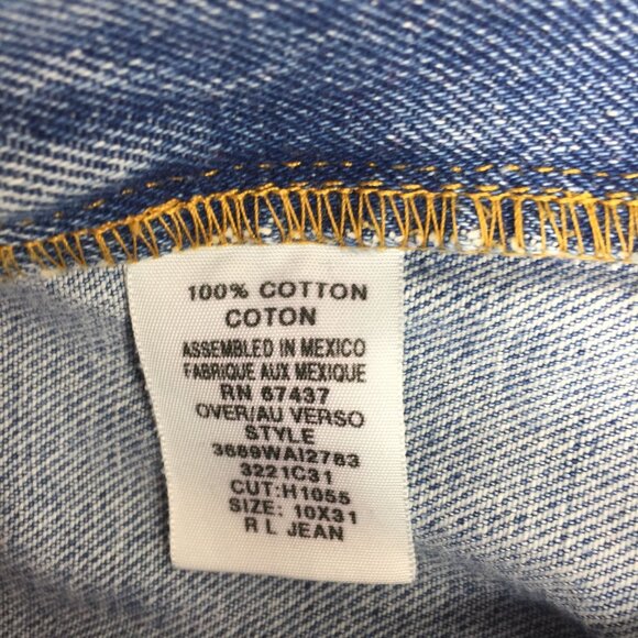 Ralph Lauren Polo Women's Denim Light Wash Jeans Button Zipper Closure Size 10 - Picture 7 of 11